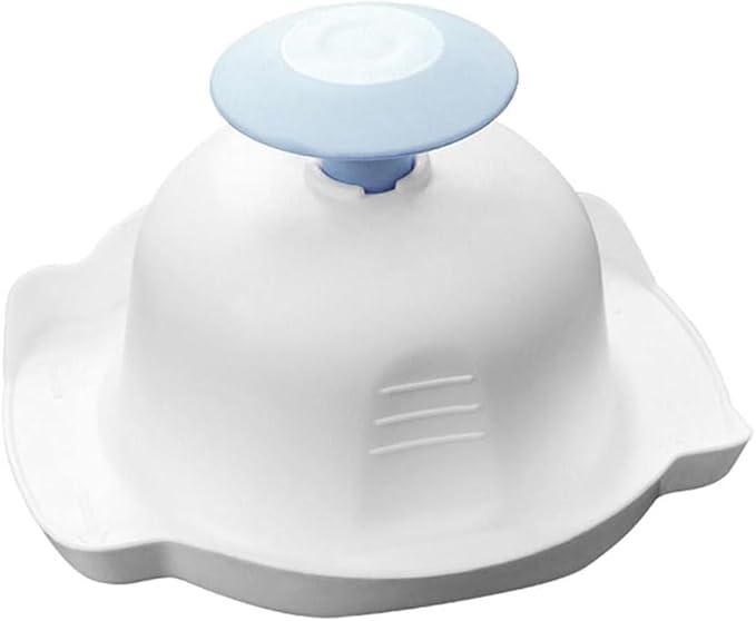 Blue Food Safety Holder for Mandolin Slicer,Peelers and Slicers,Finger Anti-Cut Protectors for Vegetable Grater, Food Slicer Cutter Finger Guard for Mandoline Slicer Grater Kitchen Utensils