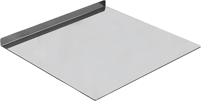Large Stainless Steel Cutting Board,Suitable for Cutting Meat,Dicing,Vegetables,Fruits,Bread and Baking.ItIsConvenienttoClean,EasytoStoreandCan Be Washed in a Dishwasher (15.8 * 19.6in)