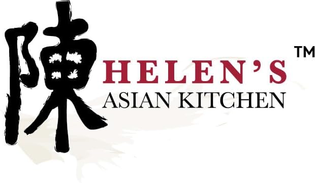 Helen's Asian Kitchen Round Bottom Wok Set, Carbon Steel and Bamboo, 12-Inches, 4-Piece Set