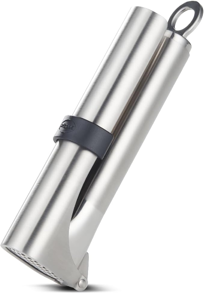 Rösle Stainless Steel Mincing Garlic Press, Premium