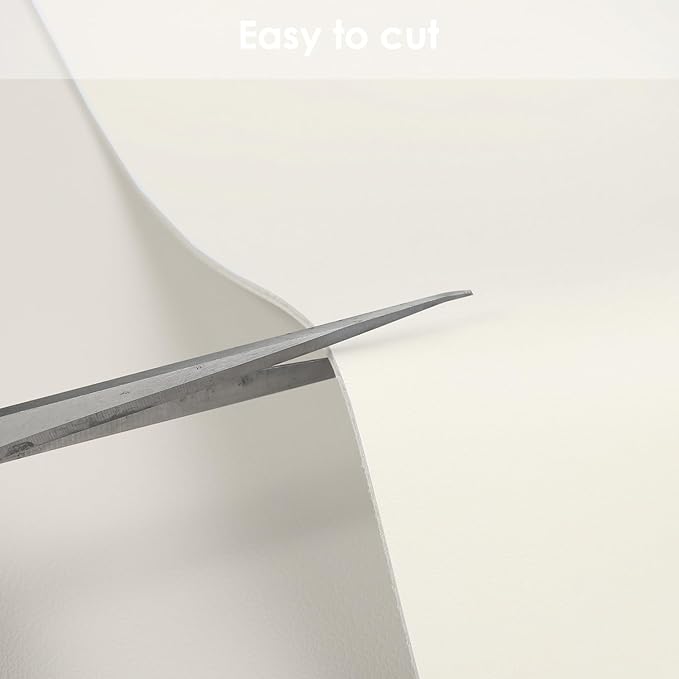 Leather Table Cover,1.8mm Thick,42x42 Inch Table Protector,Table Protector for Dining Room Table,Dining Table Cover,Table Cover Protector,Dining Table Protector(White+White,42x42)