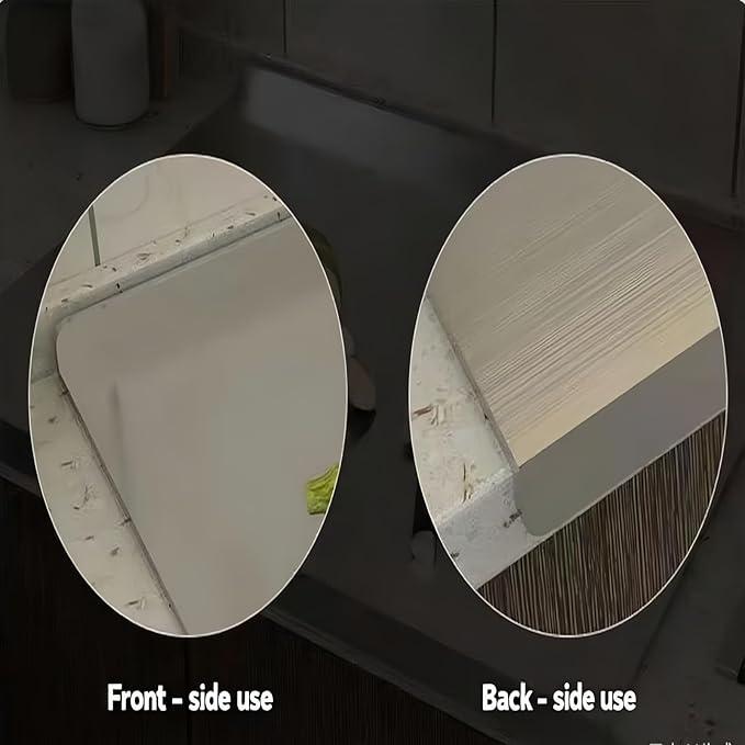 Large Stainless Steel Cutting Board,Suitable for Cutting Meat,Dicing,Vegetables,Fruits,Bread and Baking.ItIsConvenienttoClean,EasytoStoreandCan Be Washed in a Dishwasher (15.8 * 23.6in)