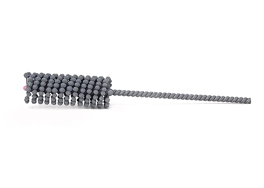 Brush Research BC100600 FLEX-HONE®, 1" (25.4mm) Diameter, 600 Grit, Silicon Carbide, for Mild Steel, Stainless Steel, Cast Iron and Softer Ferrous Materials