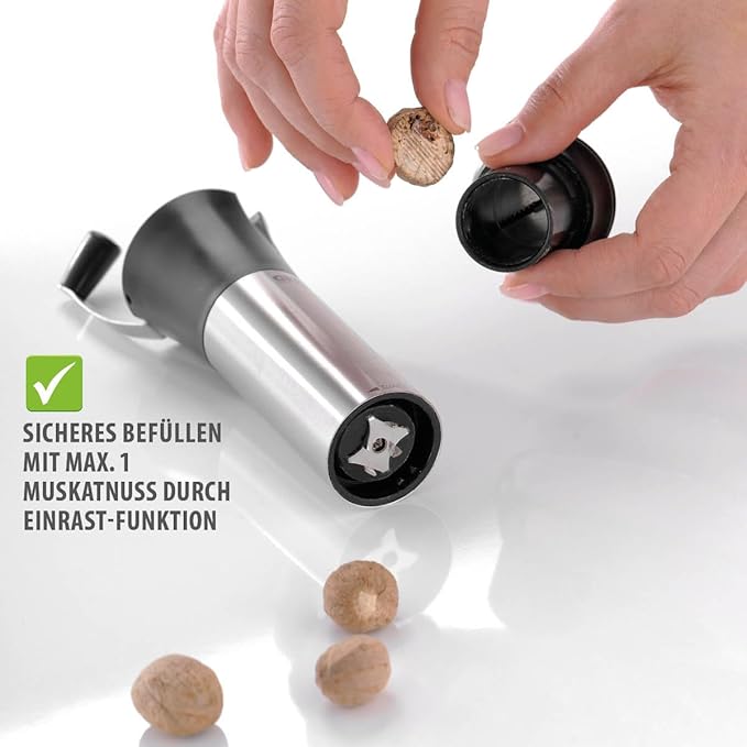GEFU 34670 Nutmeg Grater, Moscata