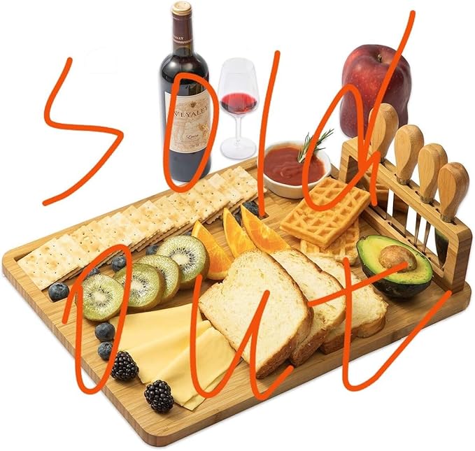 Cutting Boards for Kitchen Non Slip Wood Juice Groove Chopping Board Kitchen Essential House Warming Hostess Host Gift Serving Tray for Christmas Wedding Birthday Anniversary White