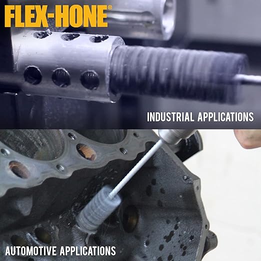 Brush Research BC64M600 FLEX-HONE®, 1/4" (6.4mm) Diameter, 600 Grit, Silicon Carbide, for Mild Steel, Stainless Steel, Cast Iron and Softer Ferrous Materials