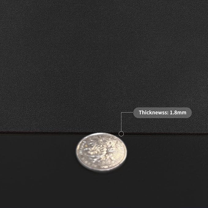 Table Pads - 32x60 Inch Waterproof Easy to Clean Can Conceal Flaws Protector The Table Top from Scratches Used for Dining (Black+Black 32x60)