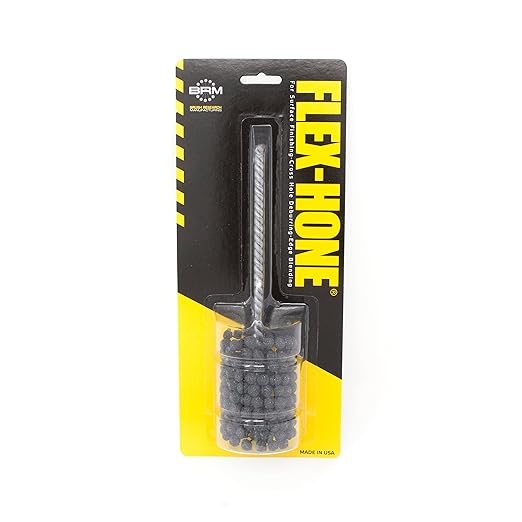 Brush Research BC20060 FLEX-HONE®, 2" (50.8mm) Diameter, 60 Grit, Silicon Carbide, for Mild Steel, Stainless Steel, Cast Iron and Softer Ferrous Materials
