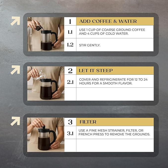 Inspired Coffee Co Snickerdoodle Flavored Cold Brew Coarse Ground Coffee Beans - Medium Roast - Low Acid Coffee Smoother Taste - 100% Arabica - 12 oz. Resealable Bag