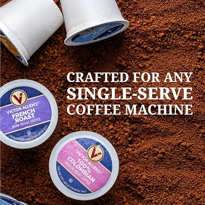 Victor Allen's Coffee Morning Blend, Light Roast, 200 Count, Single Serve Coffee Pods for Keurig K-Cup Brewers