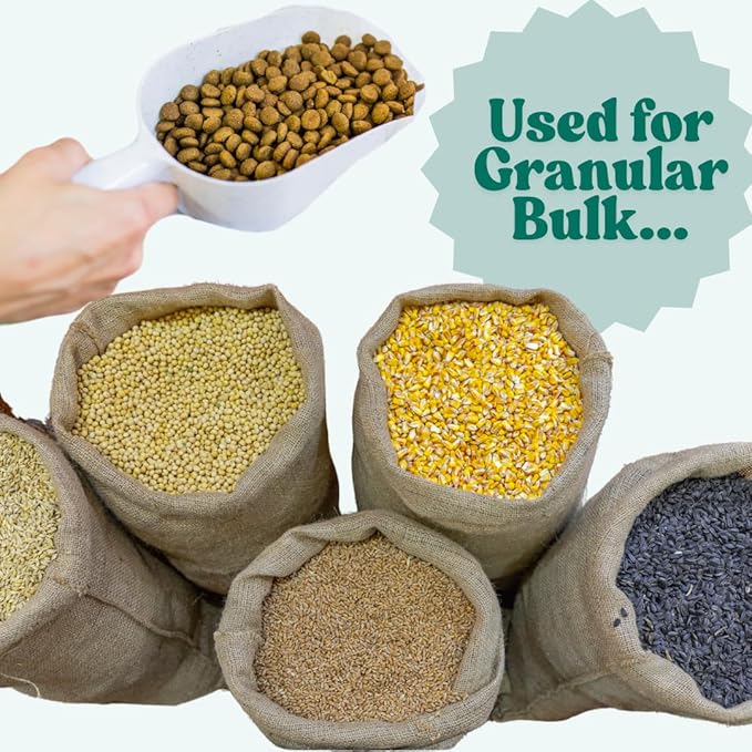 70 mL (2.37 Oz. | 4.73 Tablespoon) Long Handle Scoop for Measuring Coffee, Pet Food, Grains, Protein, Spices and Other Dry Goods (Pack of 1)