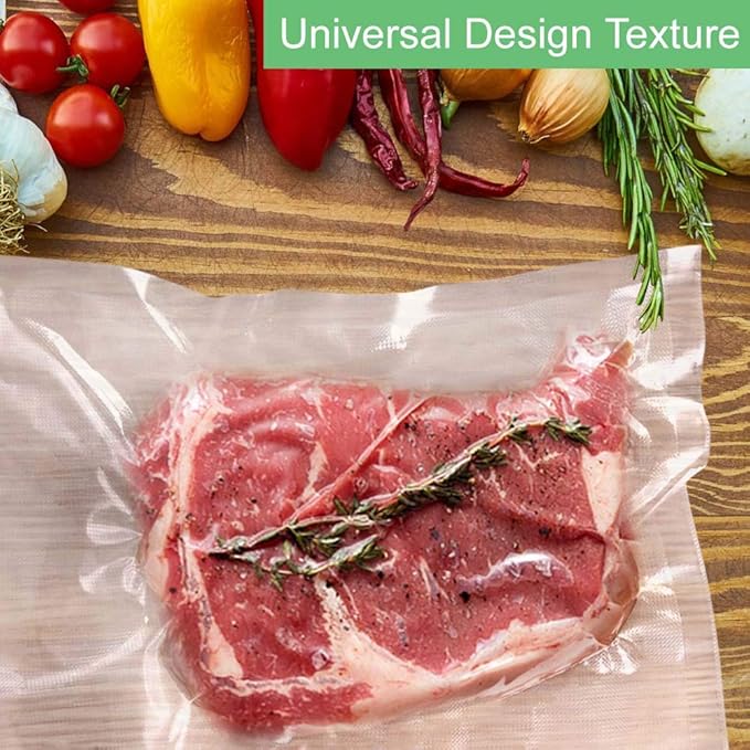 O2frepak 100 Gallon Size 11" x 16" 4mil Thick Vacuum Sealer Bags with BPA Free and Puncture Prevention,Vacuum Seal Freezer Bags,Great for Sous Vide Vaccume Sealer PreCut Bags