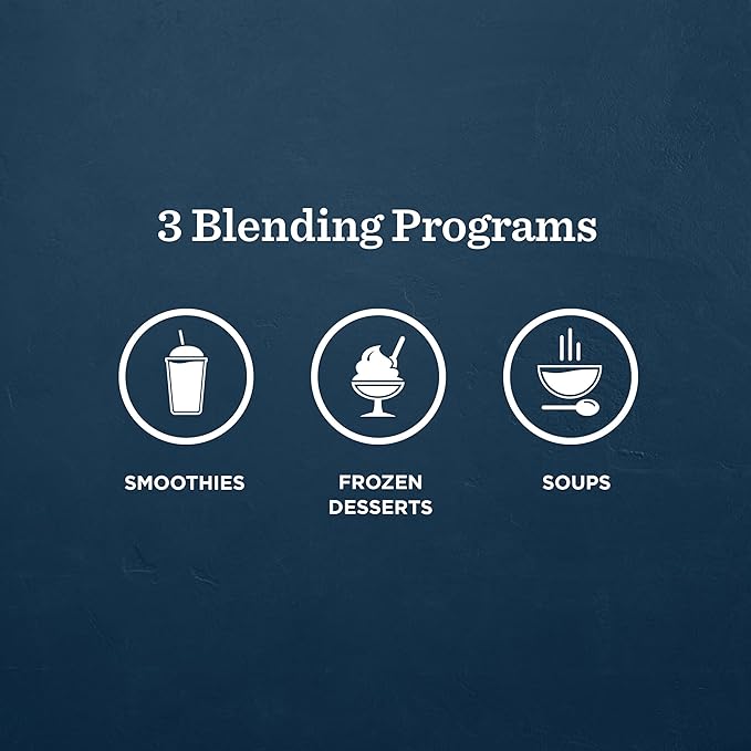 Vitamix Ascent Series X2 Blender with Three Blending Programs, Self-Cleaning Program, Professional-Grade Blender for Smoothies, Soups and More, Stainless-Steel Blades, 48 Oz Container, Midnight Blue