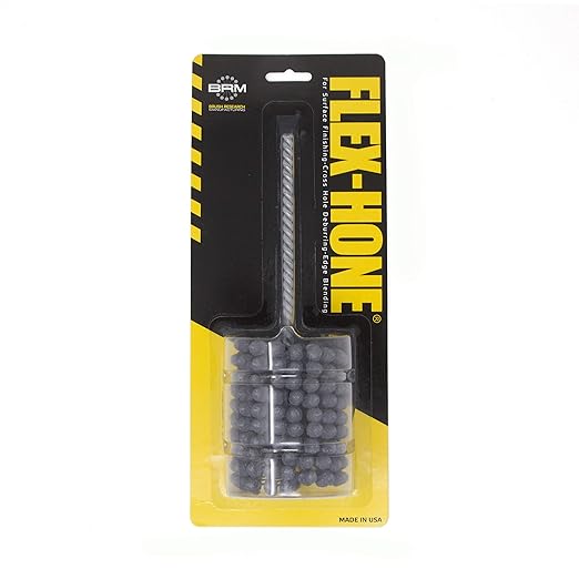 Brush Research BC23824 FLEX-HONE®, 2-3/8" (60.3mm) Diameter, 240 Grit, Silicon Carbide, For Mild Steel, Stainless Steel, Cast Iron and Softer Ferrous Materials