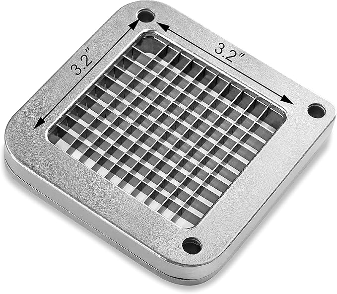 New Star Foodservice 37357 French Fry Cutter Replacement Blade, 1/4-Inch (COMPATIBLE WITH TABLE MOUNTED FRENCH FRY CUTTER ONLY) Silver