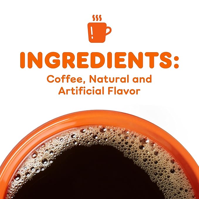 Dunkin' Hazelnut Flavored Coffee, 128 Keurig K-Cup Pods