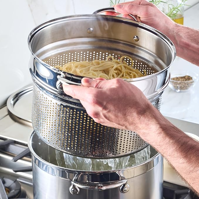 Hestan Provisions – 8-Quart Stainless Steel Pasta Insert