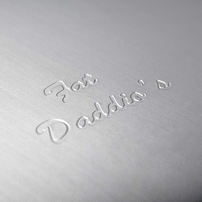 Fat Daddio's Anodized Aluminum Round Cake Pans, 2 Piece Set, 7 x 2 Inch