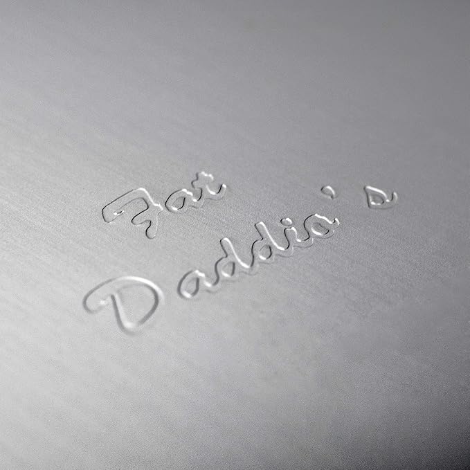 Fat Daddio's Anodized Aluminum Round Cake Pans, 2 Piece Set, 7 x 2 Inch